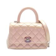 Chanel Vintage Pre-owned Laeder handvskor Pink, Dam