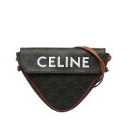 Celine Vintage Pre-owned Canvas celine-vskor Brown, Dam