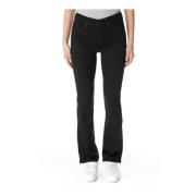 Levi's Bootcut Shaping Jeans Black, Dam