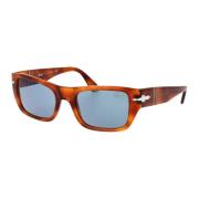 Persol Stiliga solglasögon med modell 0Po3268S Brown, Unisex