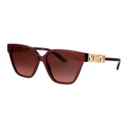 Versace Stiliga solglasögon med modell 0Ve4471B Brown, Dam