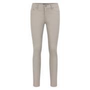 Drykorn Slim Fit Ankel Längd Jeans Beige, Dam