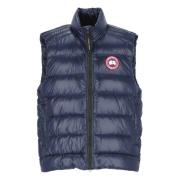 Canada Goose Blå Quiltad Husky Jacka Blue, Herr