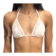 Trussardi Stilren Bikini Topp White, Dam