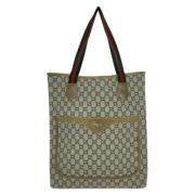 Gucci Vintage Pre-owned Canvas gucci-vskor Brown, Dam