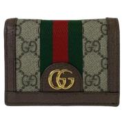 Gucci Vintage Pre-owned Canvas plnbcker Brown, Herr