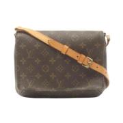 Louis Vuitton Vintage Pre-owned Canvas louis-vuitton-vskor Brown, Dam