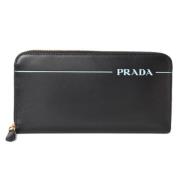 Prada Vintage Pre-owned Laeder plnbcker Black, Dam