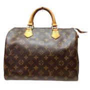 Louis Vuitton Vintage Pre-owned Canvas louis-vuitton-vskor Brown, Dam