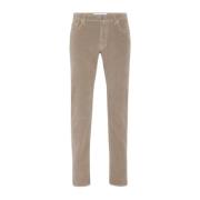 Jacob Cohën Slim Fit Cord Chinos Beige, Herr