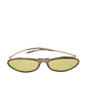 Gucci Vintage Pre-owned Acetat solglasgon Green, Dam