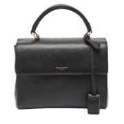 Yves Saint Laurent Vintage Pre-owned Laeder handvskor Black, Dam