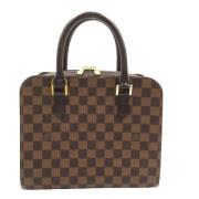 Louis Vuitton Vintage Pre-owned Canvas louis-vuitton-vskor Brown, Dam