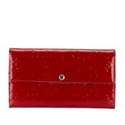 Louis Vuitton Vintage Pre-owned Laeder plnbcker Red, Dam