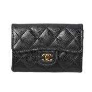 Chanel Vintage Pre-owned Laeder plnbcker Black, Dam