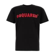 Dsquared2 Cool Fit Tee Shirt Black, Herr