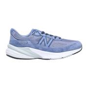 New Balance Suede Mesh Panel Sneakers Blue, Dam