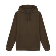 Lyle & Scott Eagle Zip Through Hoodie Green, Herr