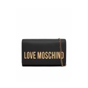 Love Moschino Svarta väskor för stiliga outfits Black, Dam