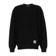 Carhartt Wip Bomullssweatshirt Billy Stil Black, Herr