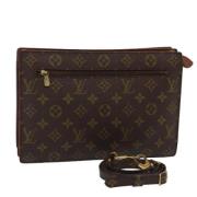 Louis Vuitton Vintage Pre-owned Canvas louis-vuitton-vskor Brown, Dam