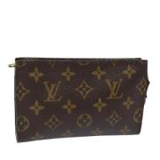 Louis Vuitton Vintage Pre-owned Canvas necessrer Brown, Dam