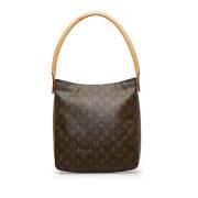 Louis Vuitton Vintage Pre-owned Canvas louis-vuitton-vskor Brown, Dam