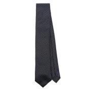 Ermenegildo Zegna Elegant BL1 TIE för Män Blue, Herr