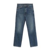 Khaite Klar Blå Denim Jeans Blue, Dam