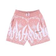 Vision OF Super Bandana Print Shorts Pink Pink, Herr