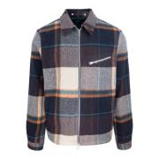 PS By Paul Smith Rutig Ull Harrington Jacka Multicolor, Herr