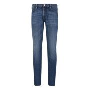 Emporio Armani Slim Fit Denim Jeans Blue, Herr