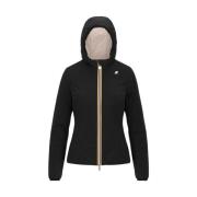 K-Way Stiligt Svart Beige Jacka Black, Dam