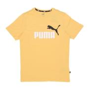 Puma Senapsfrö Logo Crew Neck T-shirt Yellow, Herr