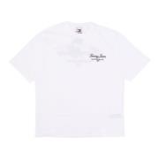 Tommy Hilfiger Oversized Luxe Tee White T-Shirt White, Herr