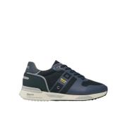 Blauer Nylon Sneaker Blue, Herr