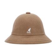 Kangol Ull Casual Bucket Hatt Kamel Brown, Unisex