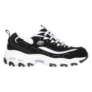 Skechers D´Lites Sneakers Black, Dam