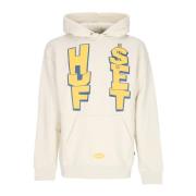 HUF Anthem Po Hoodie Långärmad White, Herr