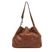 Dior Vintage Pre-owned Laeder handvskor Brown, Dam