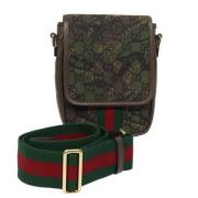 Gucci Vintage Pre-owned Canvas gucci-vskor Green, Dam