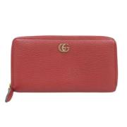 Gucci Vintage Pre-owned Laeder plnbcker Red, Dam