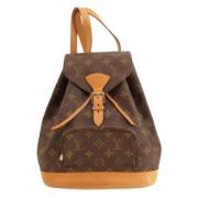 Louis Vuitton Vintage Pre-owned Canvas ryggsckar Brown, Dam