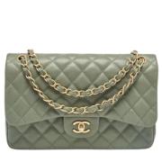 Chanel Vintage Pre-owned Laeder chanel-vskor Green, Dam