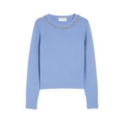 Iblues Orlaya Sweater Blue, Dam