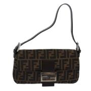 Fendi Vintage Pre-owned Canvas fendi-vskor Brown, Dam