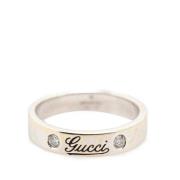 Gucci Vintage Pre-owned Metall ringar White, Dam