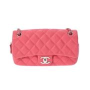 Chanel Vintage Pre-owned Laeder chanel-vskor Pink, Dam