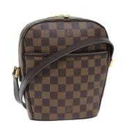 Louis Vuitton Vintage Pre-owned Canvas louis-vuitton-vskor Brown, Dam