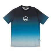 Dolly Noire Gradient Logo T-shirt Svart/Grön Blue, Herr